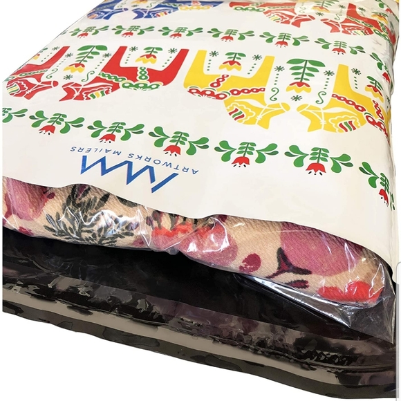 20 ct   White Dala Horse 10 X 13” PREMIUM Poly Mailers  Designer Shipping - Picture 2 of 9